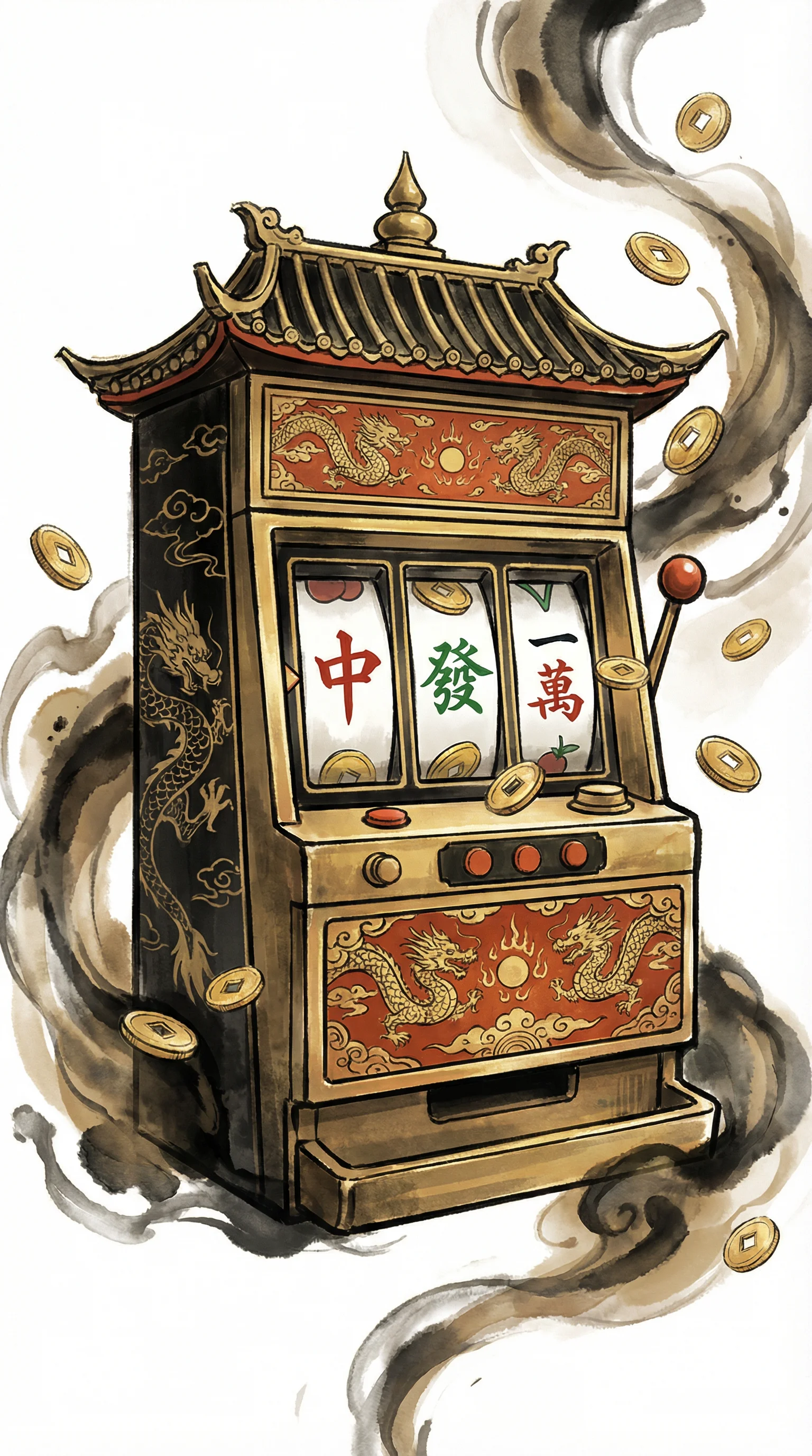 国风老虎机古典转轮游戏